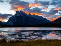 My day started pretty good with a beautiful sunrise over Mount Rundle.