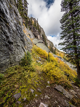 More nice headwall scenery.