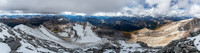 Descending from the summit. Hard to believe that hwy 93 is just on the other side of Hawk Ridge!