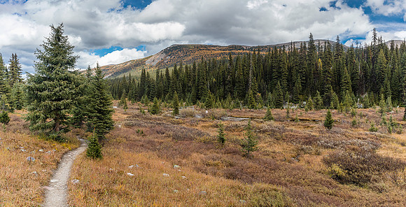 Exiting down to Pharaoh Creek.