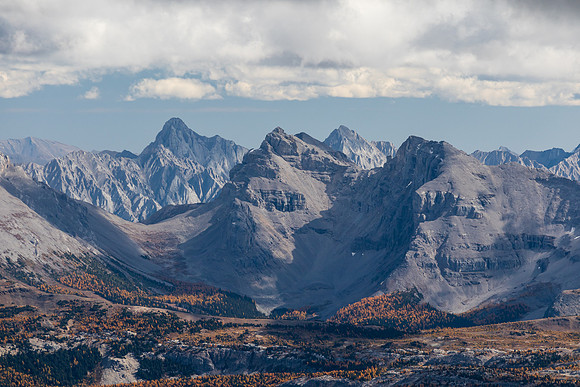 Sundance Peak behind Howard Douglas.