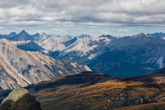 The jagged peaks of the Mystic Range.