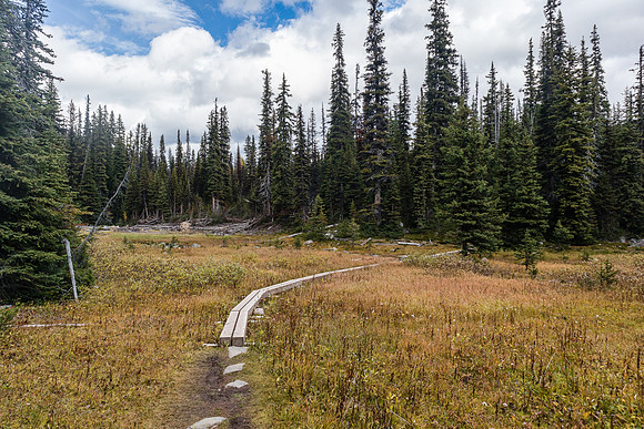 Exiting down to Pharaoh Creek.