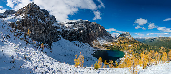 Descending to Talc Lake.