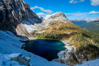 Descending to Talc Lake.