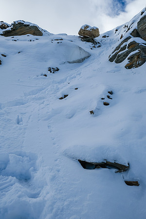 Soft snow + hard snow = fun on 'pons!