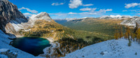 Descending to Talc Lake.