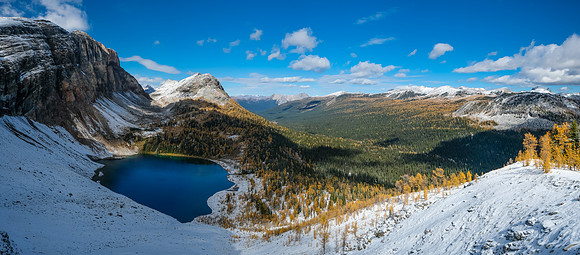 Descending to Talc Lake.
