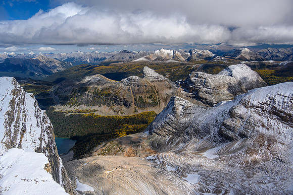 Lesser (C), Middle and Greater Pharaoh Peaks.