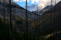 Hiking the Hawk Creek / Ball Pass trail.