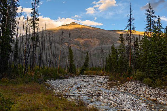 North Hawk Ridge from hwy #93.