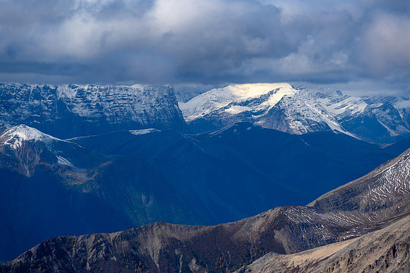 Sharp Mountain with Limestone to its left.
