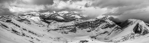 Views to Dormouse and Dodo Peak