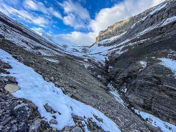 Impressive scenery in the NW valley.