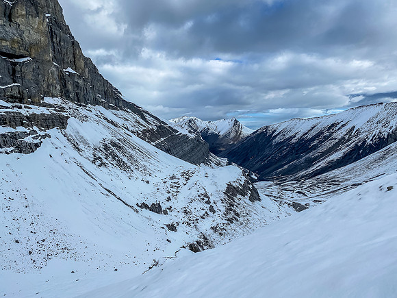 Starting up the west ridge to the summit.
