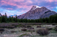 Sunrise over Aries Peak.