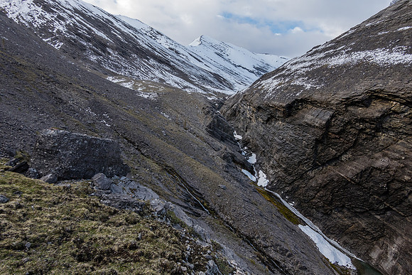 Impressive scenery in the NW valley.