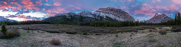 Sunrise at camp.