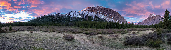 Sunrise at camp.