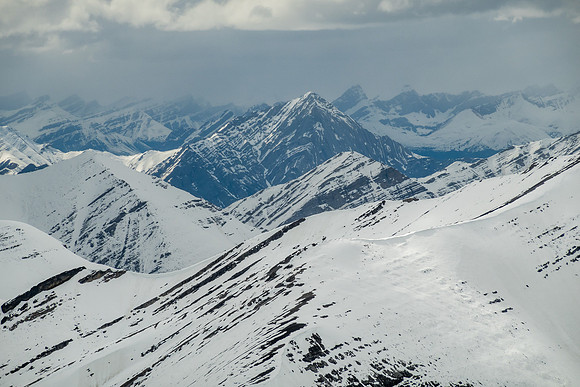 Elliott Peak over Normandy Peak.