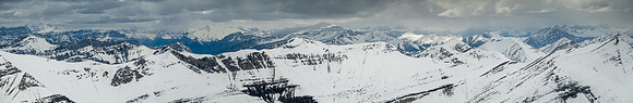 Murchison (L), Wilson, Cline, White Goat Peaks, Elliott, William Booth (R).