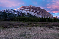 Sunrise over Whelk Peak.