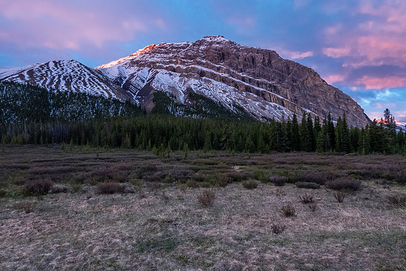 Sunrise over Whelk Peak.