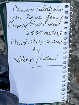 First to sign in ~3 years.