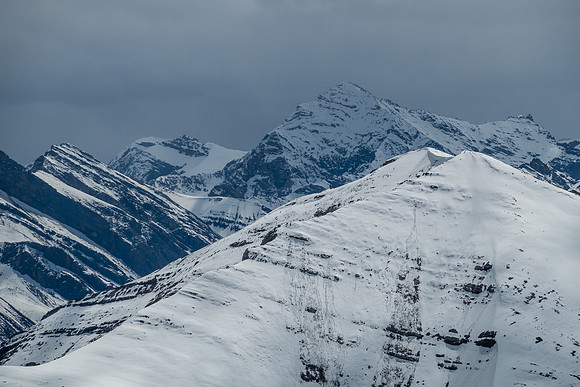 Mamen Peak over Aries Peak.