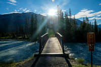 A good bridge over the Vermillion River give access to the Simpson River Trail.