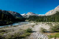 The back of Bow Lake.