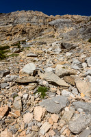 Looking up the loose route - this is a foretaste of what's to come.
