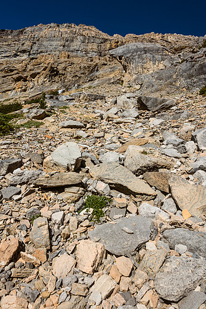 Looking up the loose route - this is a foretaste of what's to come.