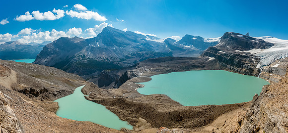 Unnamed and Iceberg Lake.