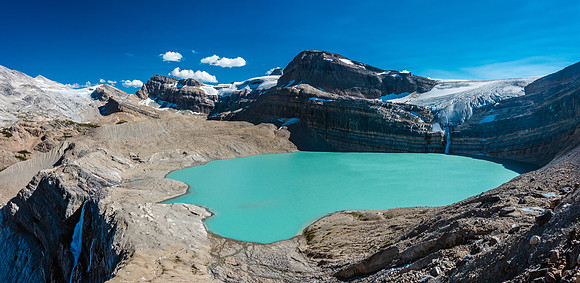 The wonderful environs of Iceberg Lake and Bow Glacier Falls.