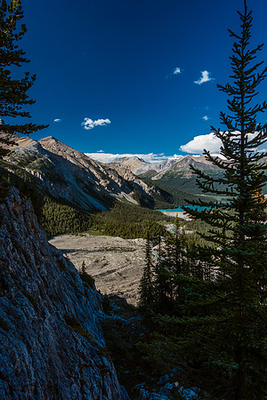 An unexpected, fun trail down from Iceberg Lake!