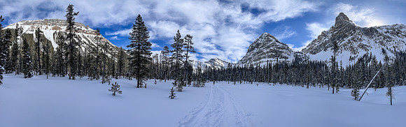 Exiting the Chickadee Valley.