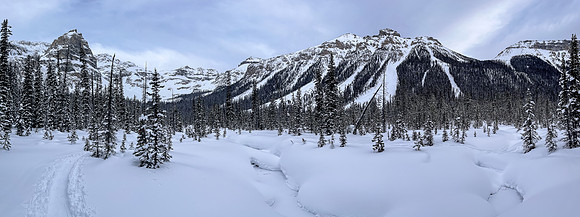 Chickadee Peak at right.