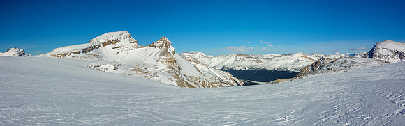 Views past Thompson and Portal to Observation Peak.