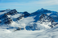 Mount Balfour at distant right past Mount Gordon.
