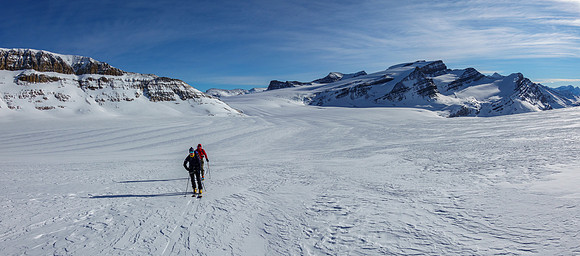 Looking back to Mount Gordon.