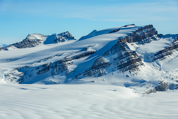 Mount Gordon in front of Mount Olive.