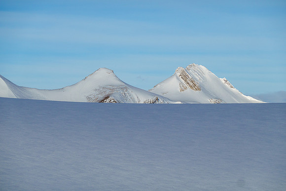 Tilly Point and Trapper Peak.