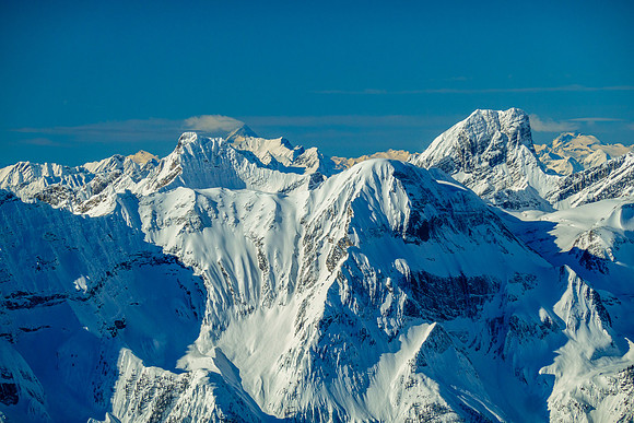 Lotosky, Poland and Connor Peak. The striking peak at right is unnamed.