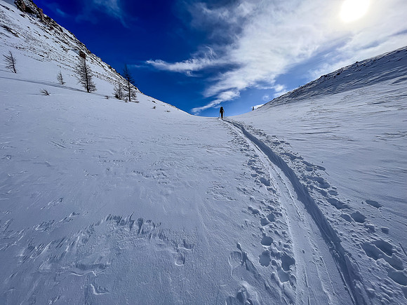 Ascending to Boom Col.