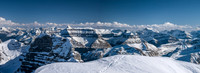 Mount Forbes, Amery, Monchy, Willerval, Rudolph, Edward, Ernest, Farbus and Oppy (L to R).