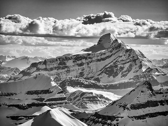 Mount Bryce is huge from any angle.