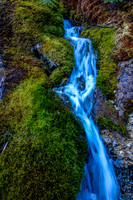 SE Amery Creek is feed by many beautiful feeder streams coming off the glaciated unnamed summits to the south.