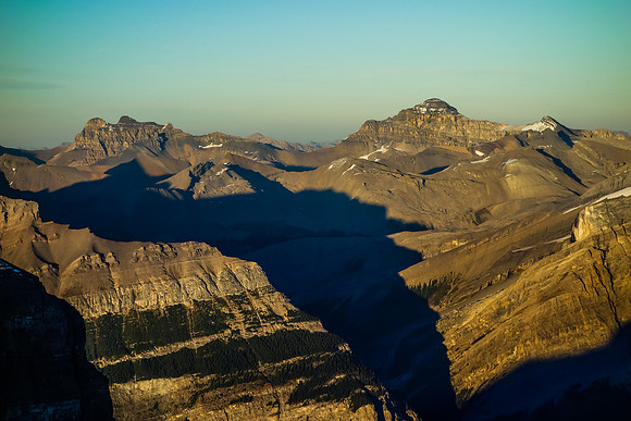 Sunset on Mount Cline.