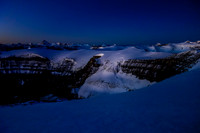 Pre-dawn on the Monchy Icefield.